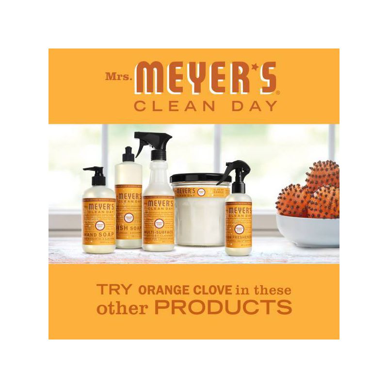 Jabón de manos de Mrs. Meyer's Clean Day - Clave de naranja - 12,5 fl oz