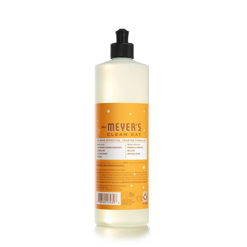 Jabón para platos  de clavo de naranja Clean Day de la Sra. Meyer - 16 fl oz