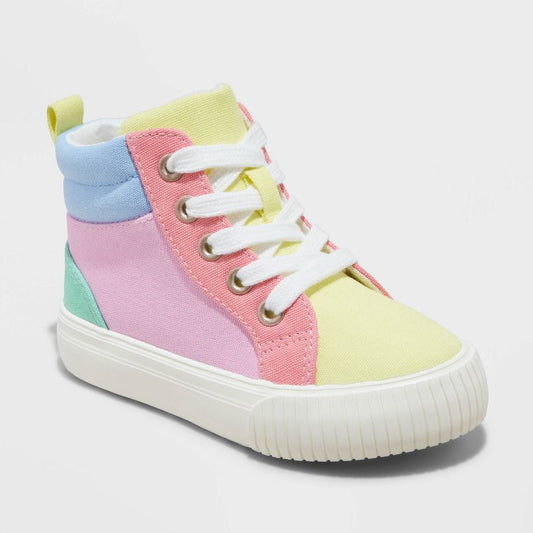 Zapatillas de deporte con cremallera con cordones Nabi Colorblock para niñas pequeñas - Cat & Jack™