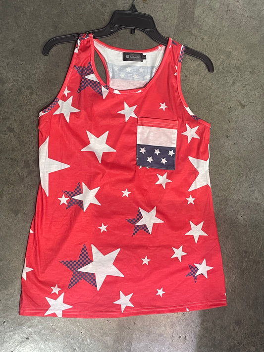 Blusa tank top - estrellas y tallas - talla S