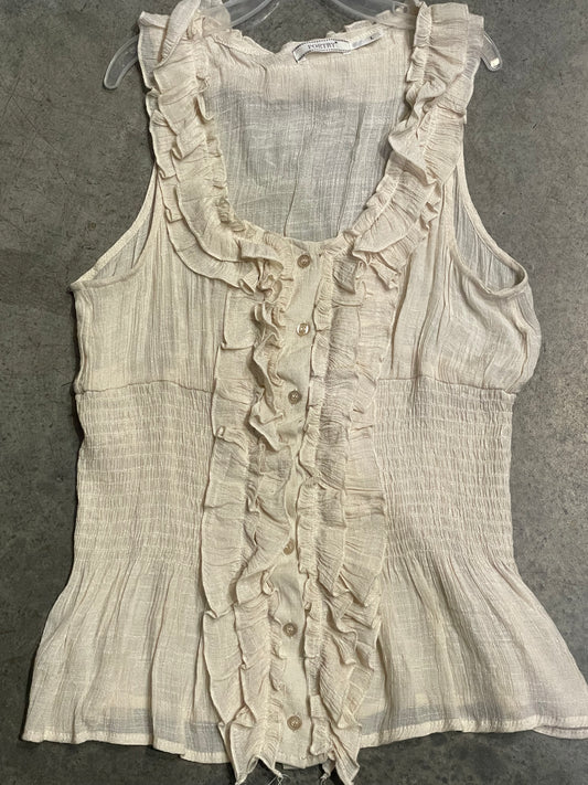 Blusa sin mangas - poetry- talla L