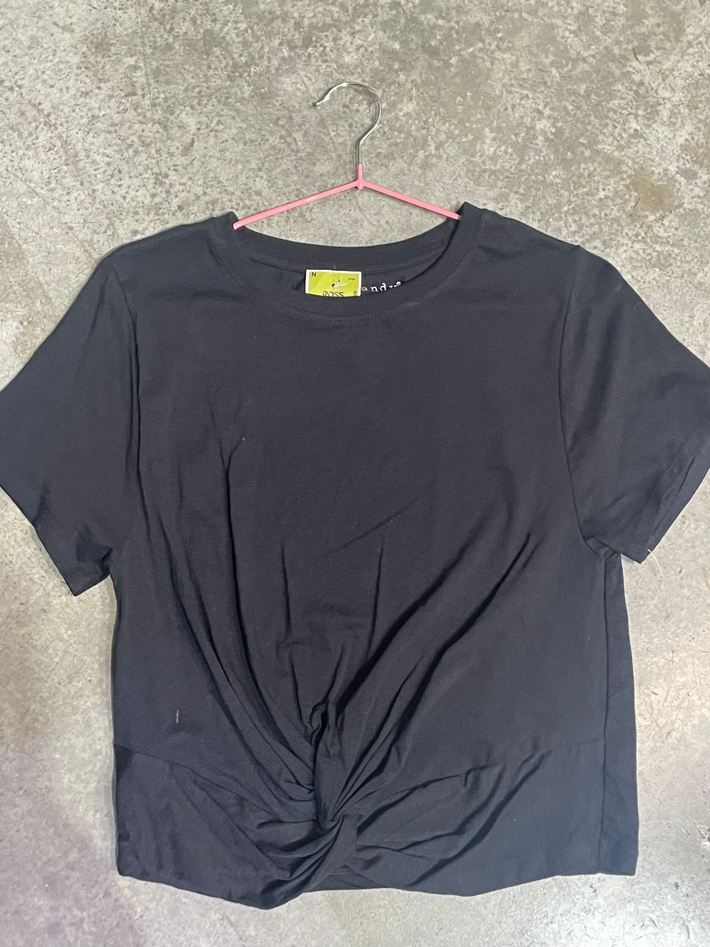 Blusa / playera con nudo al frente- eye candy - talla xl ( juvenil )