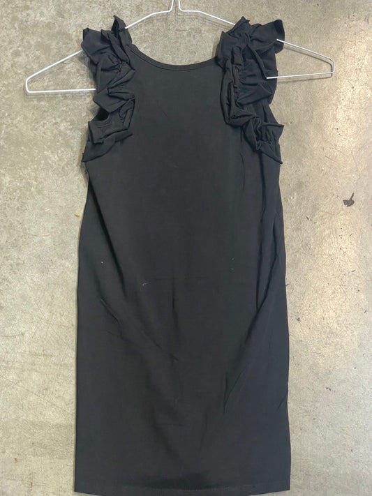 Vestido sin mangas y vuelos , strech - Isabella & Cloe - talla 7