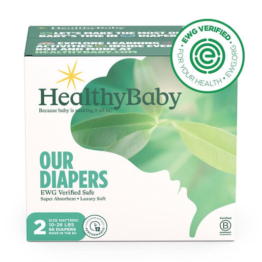 HealthyBaby Diapers pañales talla 2 - 66 pcs