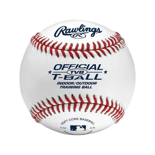 Pelotas de Baseball - Rawlings 6U T Ball 2pk - Blanco