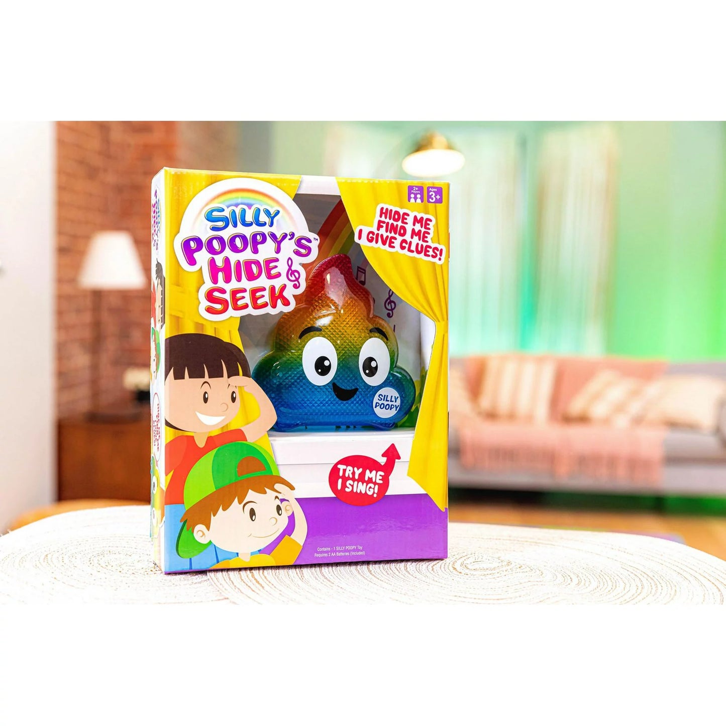 Juego de escondite para niños de Silly Poopy por What Do You Meme?