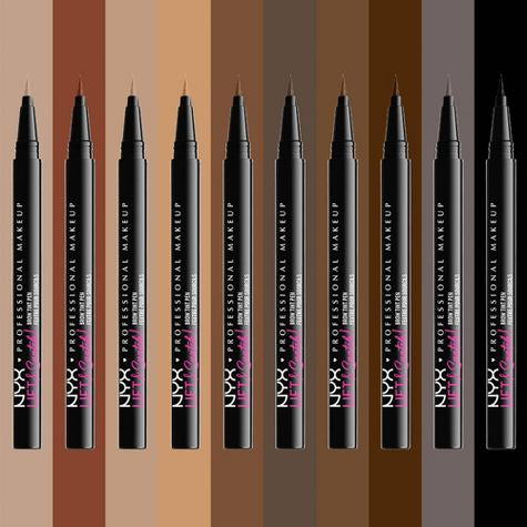 ¡NYX Professional Makeup Lift N Snatch! Pluma de tinte de cejas - 0,03 fl oz- LASO8 ESPRESSO