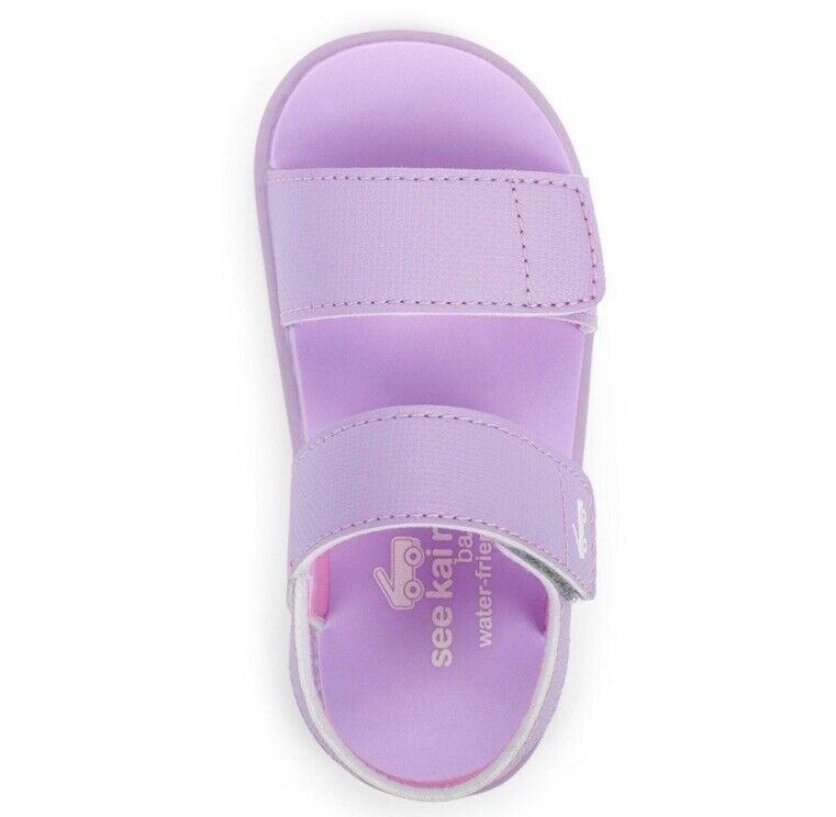 Sandalias See Kai Run Basics Infantil Niña Jaylen Púrpura Talla 11