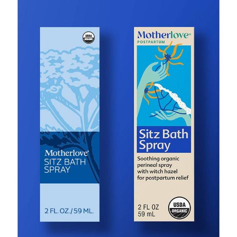 Spray de baño de asiento orgánico Motherlove - 2 fl oz