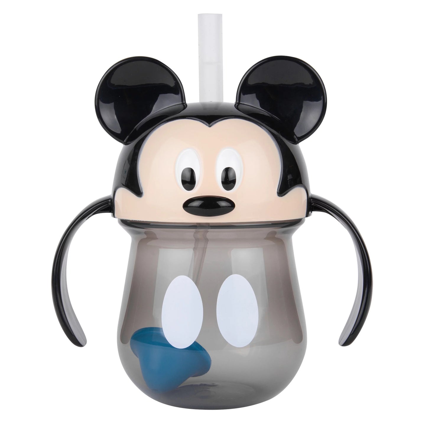 The First Years Mickey & Minnie Weighted Straw Trainer Cup 7 Oz - 1 paquete surtido - Training Sippy Cup para bebés y niños pequeños