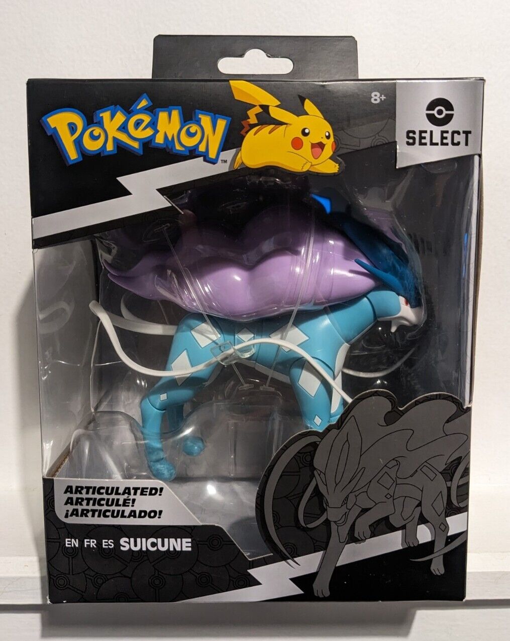 Pokemon select - articulado- Suicune