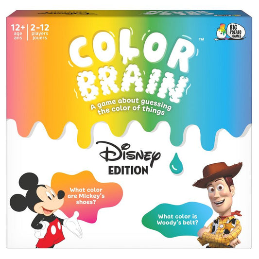 Juego de cartas de cerebro de color Big Potato Disney