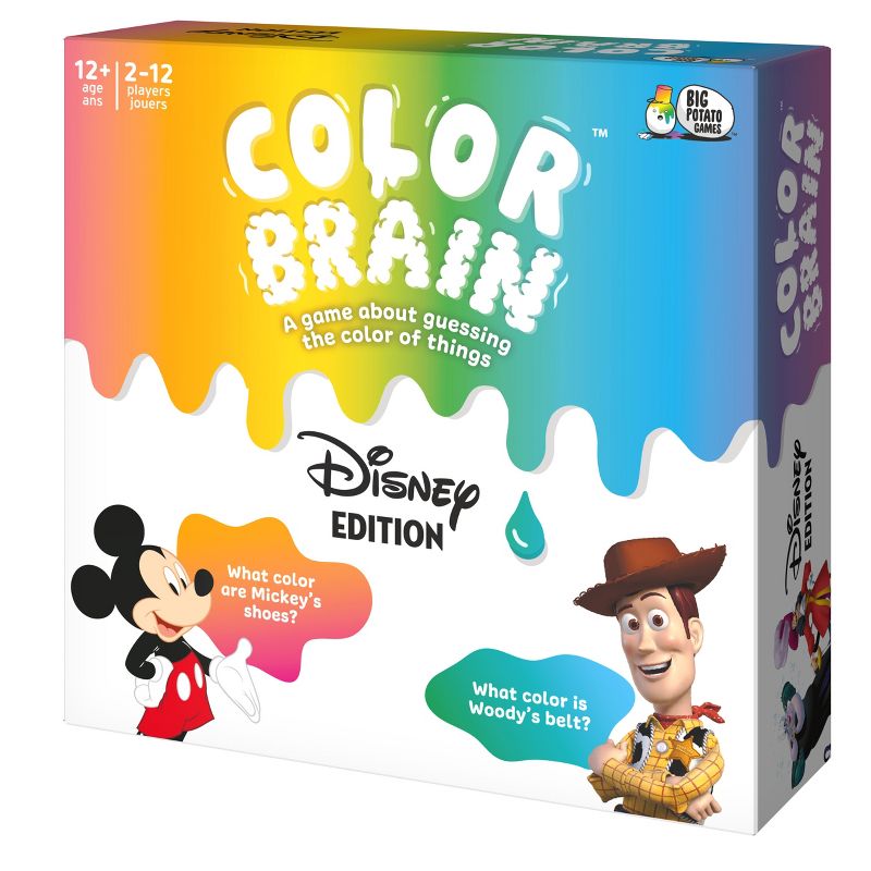 Juego de cartas de cerebro de color Big Potato Disney