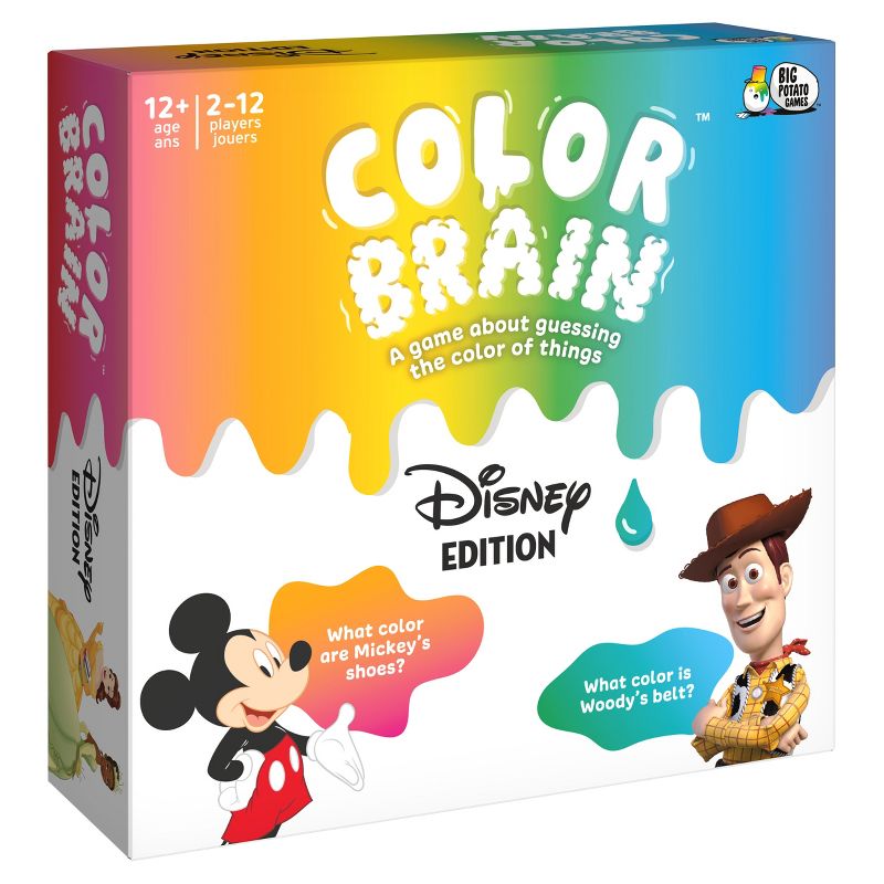 Juego de cartas de cerebro de color Big Potato Disney