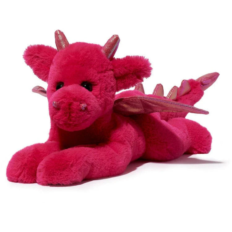 Adopta una mascota de peluche de dragón de 15" - Magenta