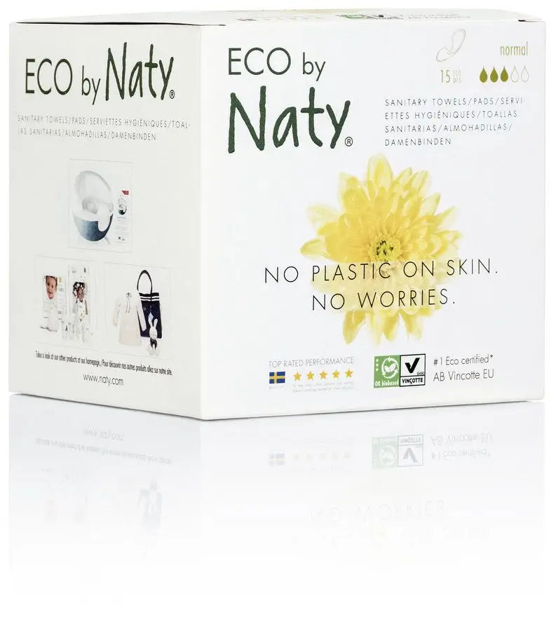 Eco by naty 15 pcs - toallas sanitarias