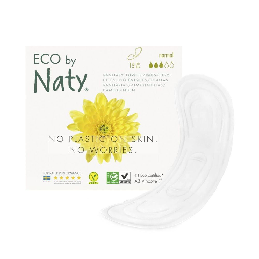 Eco by naty 15 pcs - toallas sanitarias