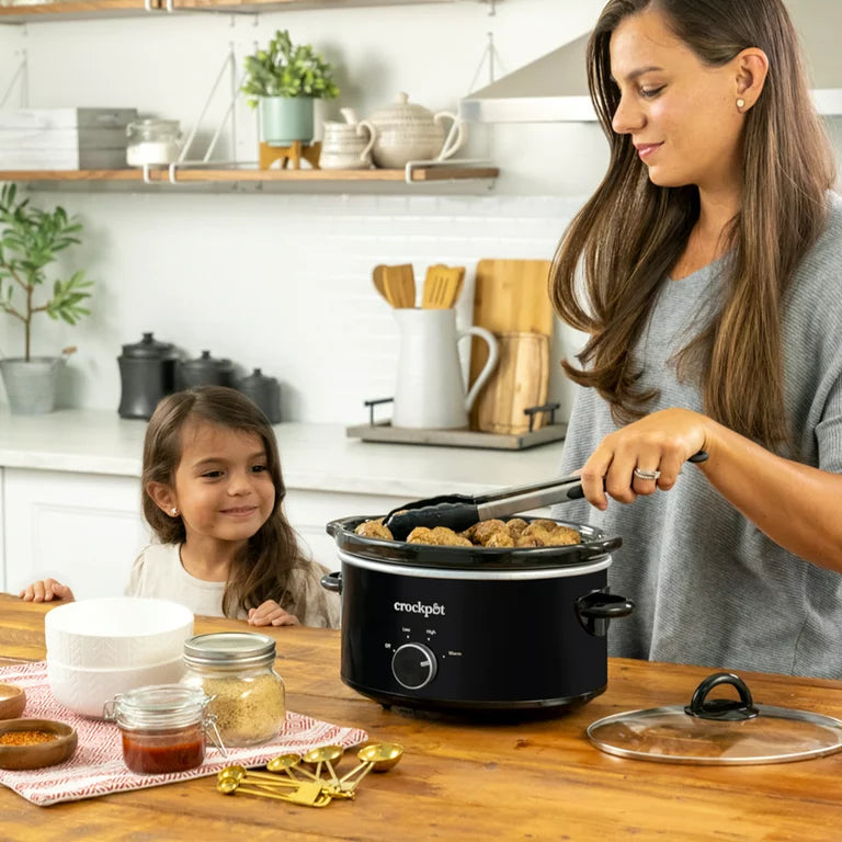 Olla de cocción lenta ovalada CrockPot de 4 cuartos de galón