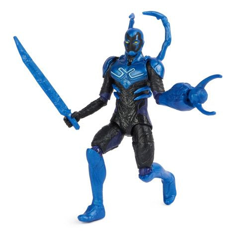 Figura de acción de 4" de DC Comics Blue Beetle Battle-Mode