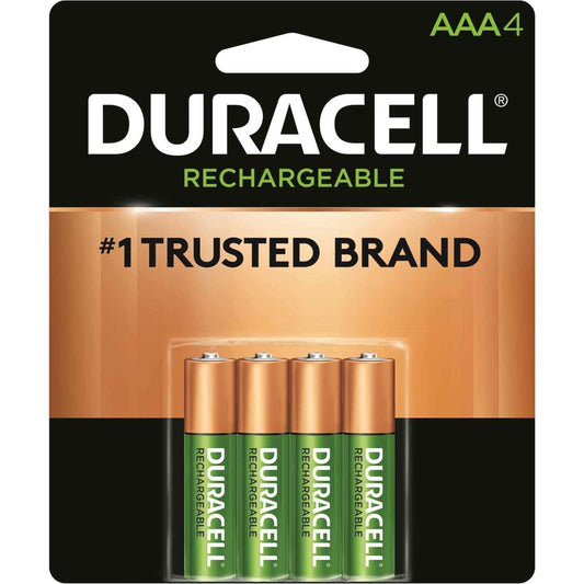 Batería Recargable DuraCELL Nimh Aaa 1.4 Voltios-  4 Pk