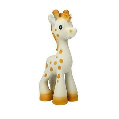 Juguete Nuby Jackie The Giraffe Súper Suave con Chirrido, 100 % Natural