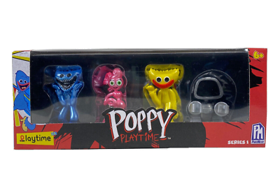 Juego de coleccionista de minifiguras Poppy Playtime (Serie 1) con licencia oficial