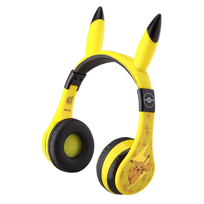 Auriculares inalámbricos Bluetooth Pokemon eKids - Amarillo