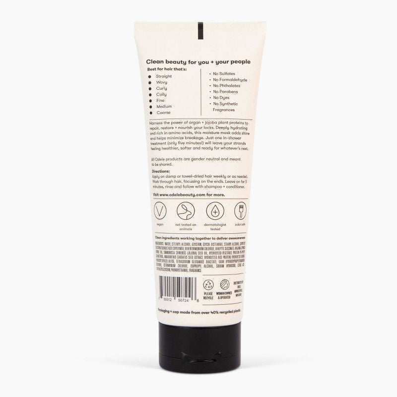 Mascarilla hidratante para el cabello Odele para cabello seco y dañado - 8 fl oz