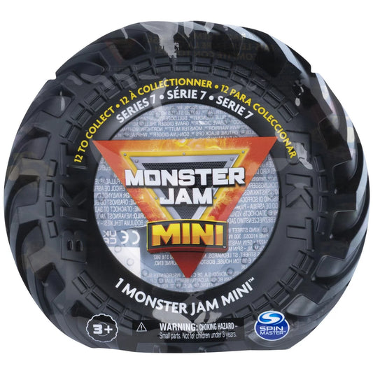 Monster Jam, Mini Mystery Collectorable Monster Truck oficial (los estilos pueden variar), escala 1:87