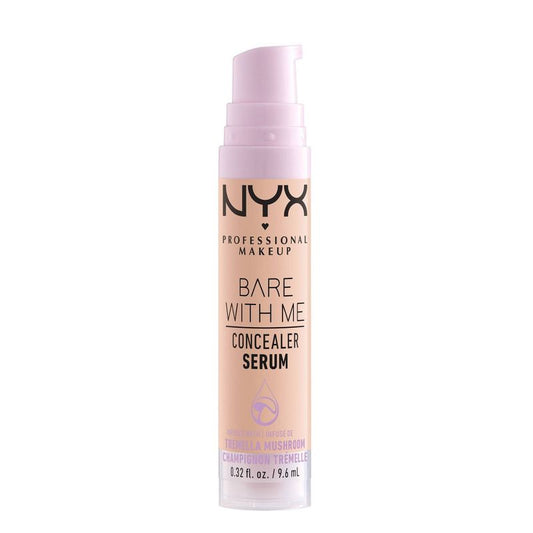 Corrector de suero de maquillaje profesional NYX Bare With Me - 0,32 fl oz - color 02 light