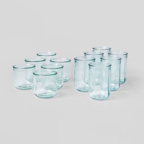 Juego de vasos surtidos de 12 piezas de vidrio Potomac Double Old-Fashioned - Threshold™