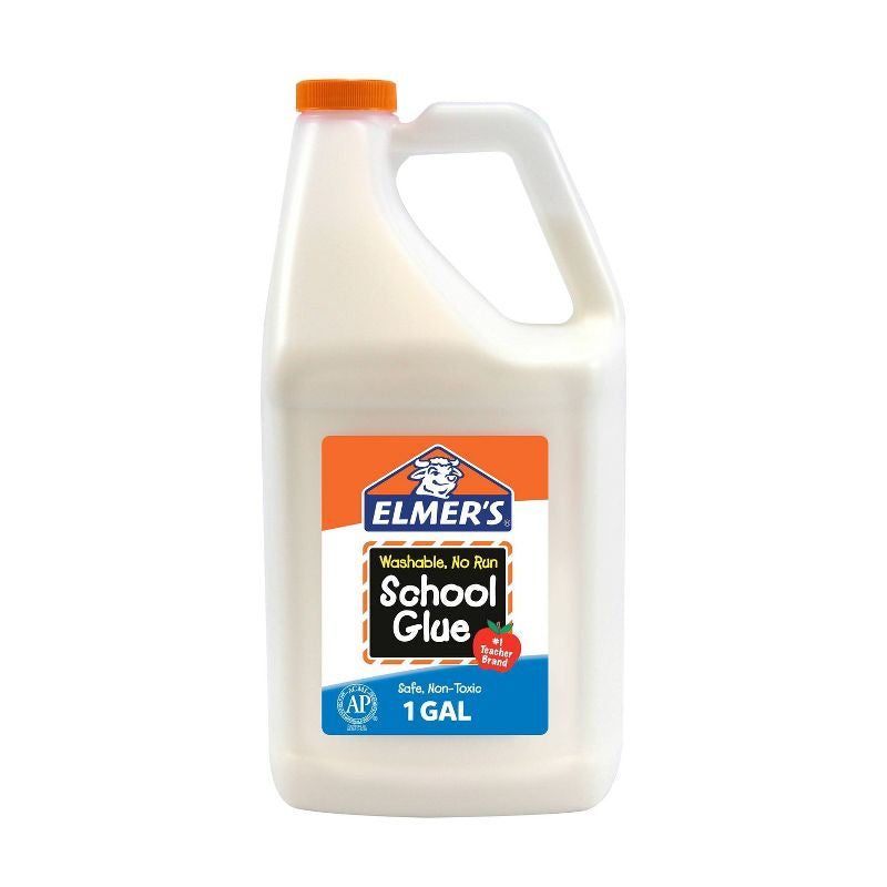 Elmer's 1gal Lavable School Glue White