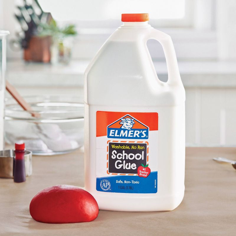 Elmer's 1gal Lavable School Glue White