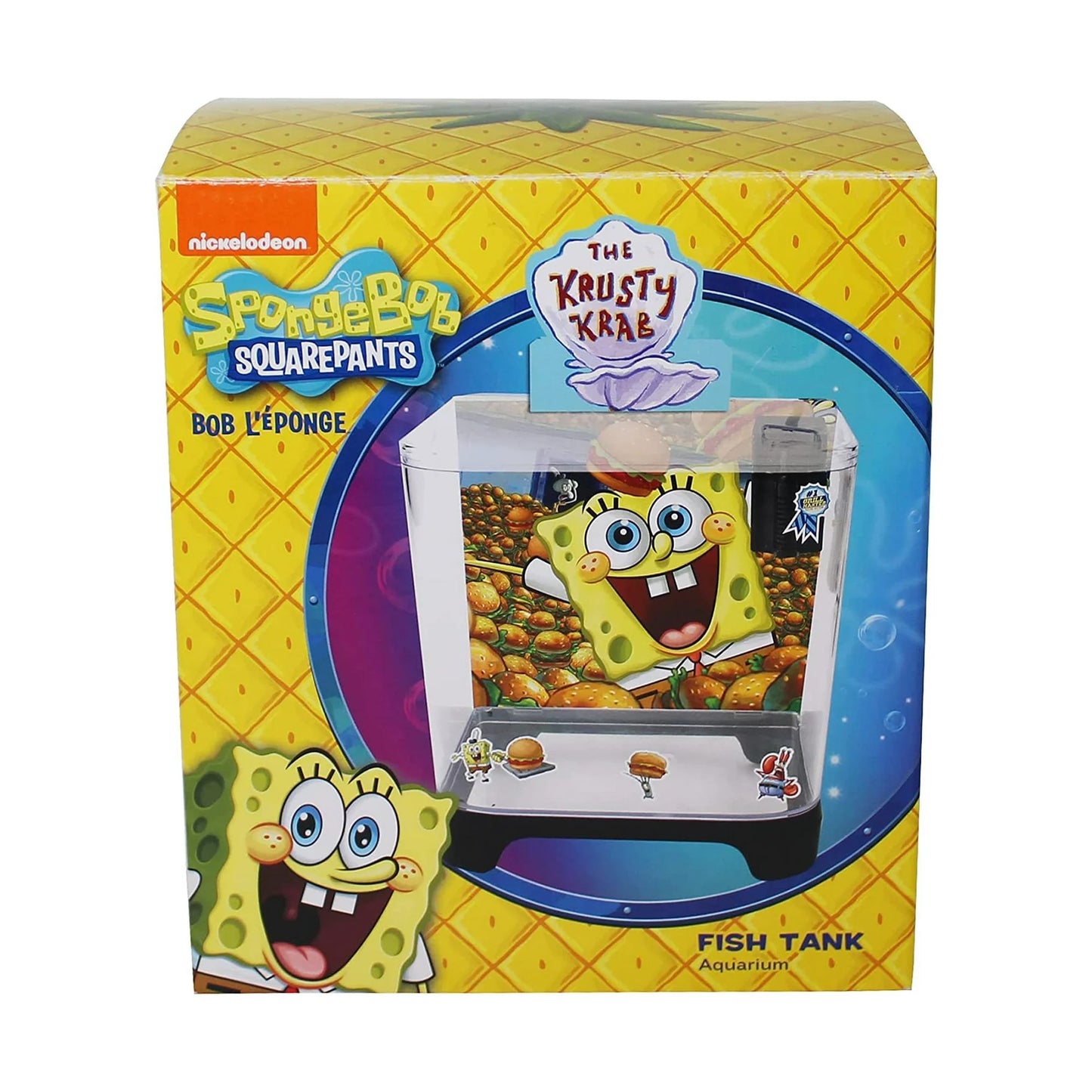 KIT DE ACUARIO BOB ESPONJA DE 1,5 galones