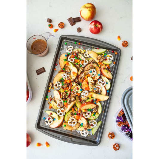 GoodCook 11"x17" Hoja de galletas de acero antiadherente Gris