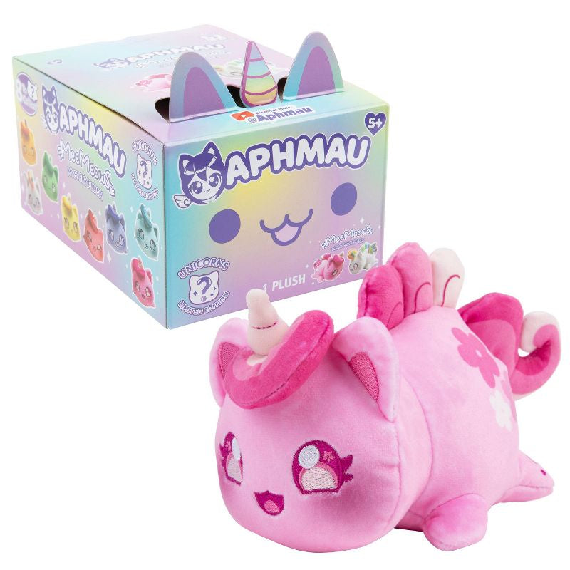 Unicornio de peluche misterioso Aphmau de 6"