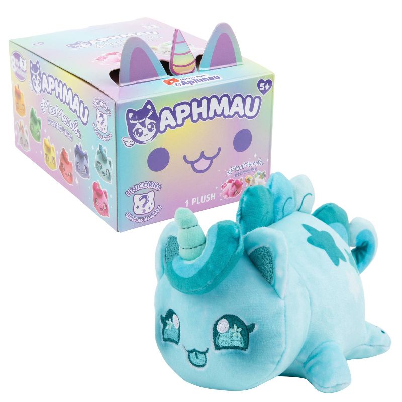 Unicornio de peluche misterioso Aphmau de 6"