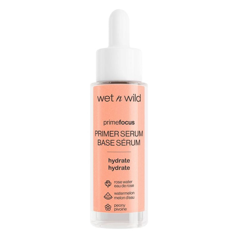 Suero de imprimación hidratante Wet n Wild Prime Focus - Rosa - 1 fl oz