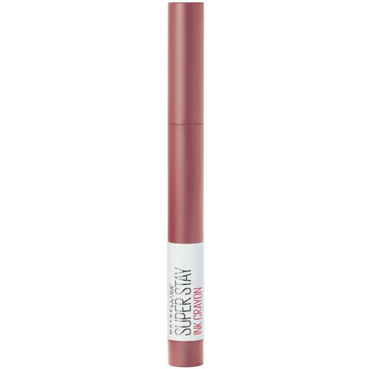 Lápiz labial Maybelline Super Stay Ink Crayon, lápiz labial largo mate - 0,04 oz