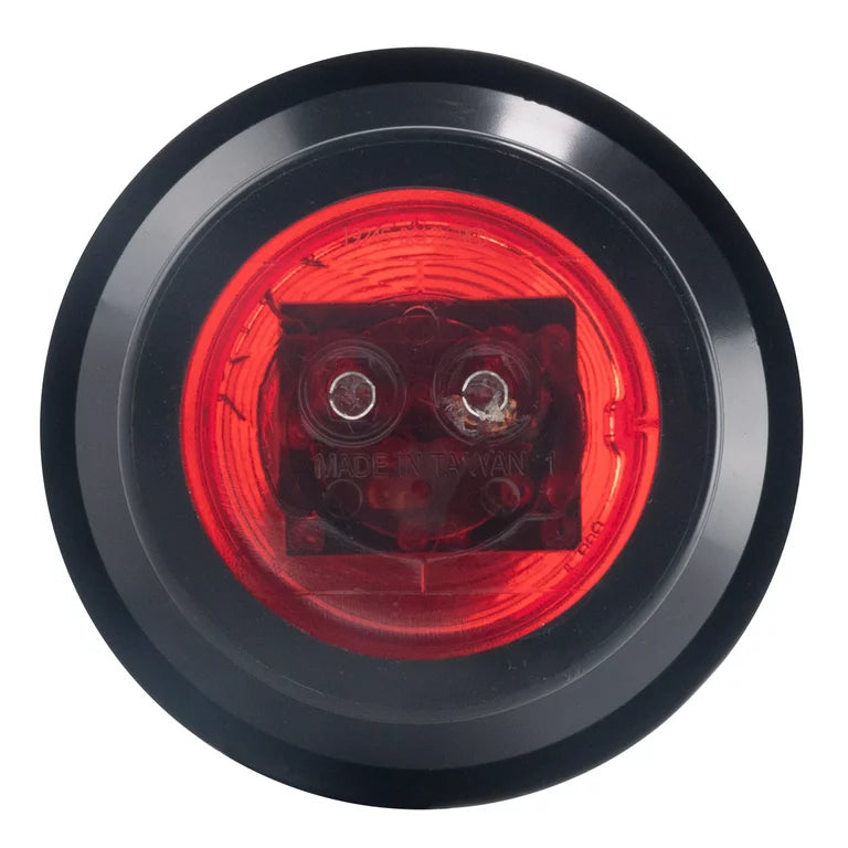 Hopkins Towing Solutions 2 pulgadas de espacio libre LED redondo y luz de marcador lateral, rojo