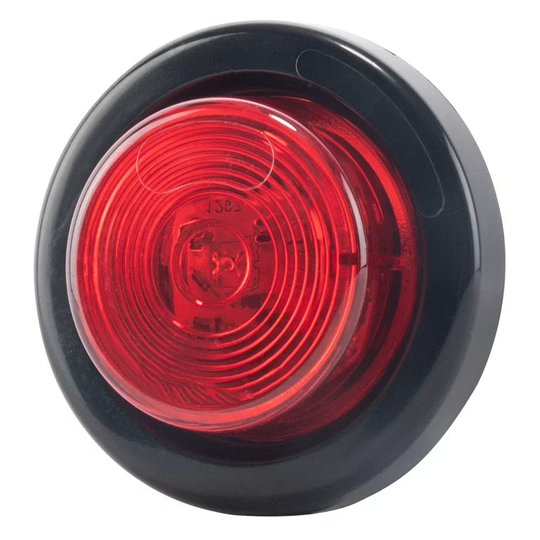 Hopkins Towing Solutions 2 pulgadas de espacio libre LED redondo y luz de marcador lateral, rojo
