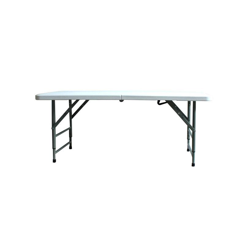 Mesa de banquete plegable Peakform de 4" en blanco