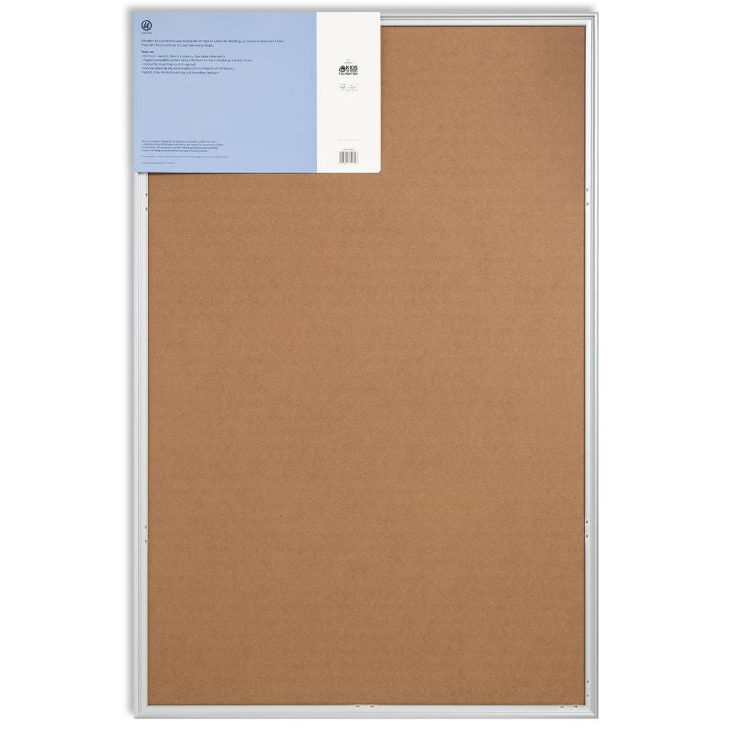 Pizarra / Tablero magnético de borrado en seco de U Brands de 23"x35" con marcador