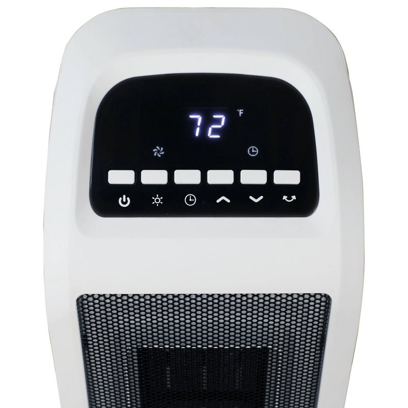 Calentador de torre de cerámica con controles digitales oscilantes BLACK+DECKER