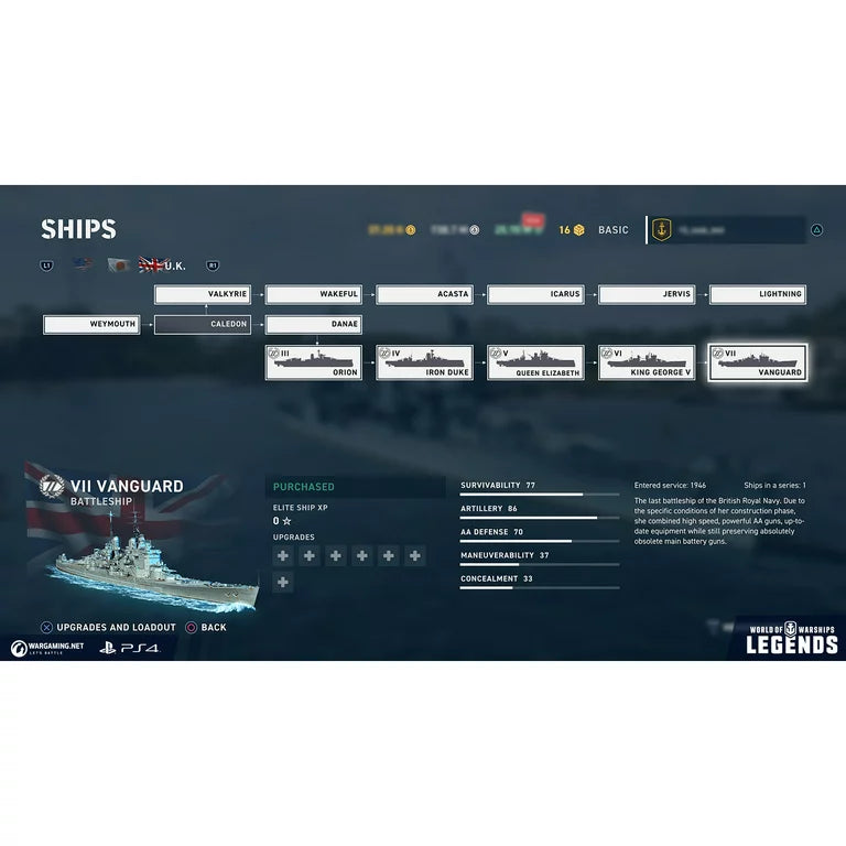 World of Warships Legends, Gearbox, Xbox One, 850942007922