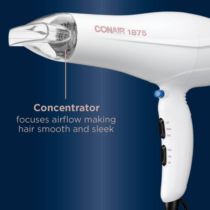 Secador de pelo doble de cerámica Conair - 1875W