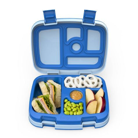 Bentgo Kids' Brights a prueba de fugas, lonchera para niños estilo Bento de 5 compartimentos