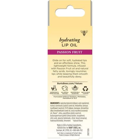 Aceite de labios de fruta de la pasión de Burt's Bees - 0,27 fl oz
