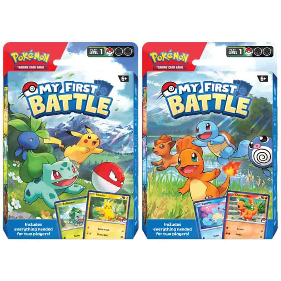 Juego De Cartas Pokemon Tcg My First Battle Version Ingles