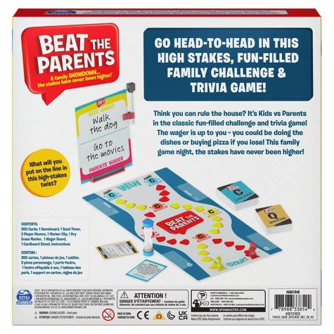 Juego de mesa Beat the Parents Ultimate Family Showdown